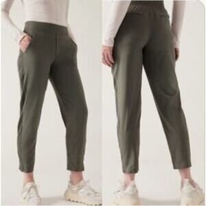 Brooklyn Ankle Pant Size 8 Mountain Olive Travel Casual